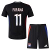 Conjunto (Camiseta+Pantalón Corto) Olympique Lyonnais Malick Fofana 11 Segunda Equipación 2024-25 - Niño